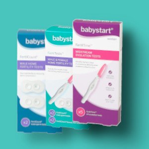 Bundels met verschillende vruchtbaarheidstesten