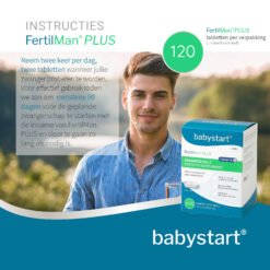 FertilMan PLUS voedingssupplement vruchtbaarheid man insturcties