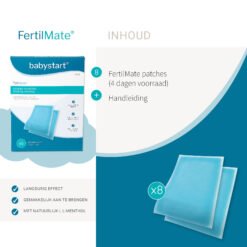 Proefverpakking FertilMate scrotum patch inhoud overzicht