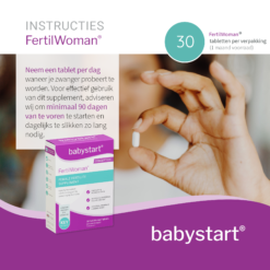 Instructies over de inname van FertilWoman, een vruchtbaarheid supplement voor vrouwen