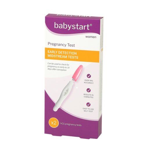 Zwangerschapstest Babystart® - midstream - 2 stuks