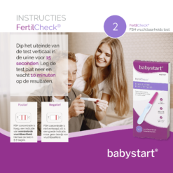 Instructies vruchtbaarheidstest vrouw