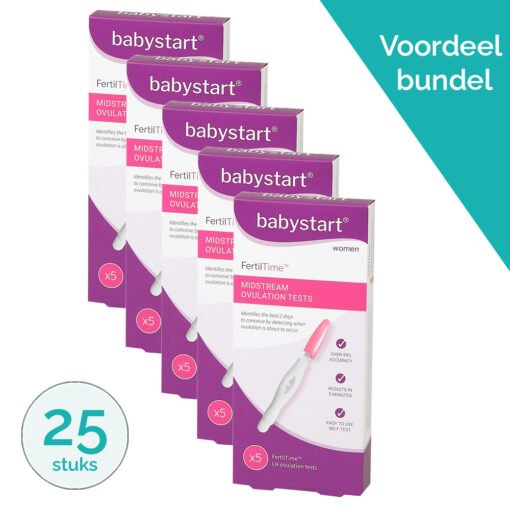 Ovulatietest van Babystart met in totaal 25 testen