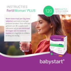 Instructies over de inname van FertilWoman PLUS, een geavanceerd vruchtbaarheid supplement voor vrouwen