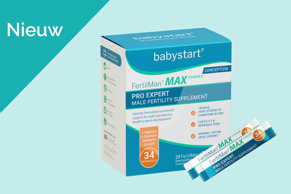 Fertilman Max nieuw fertiliteits supplement voor mannen