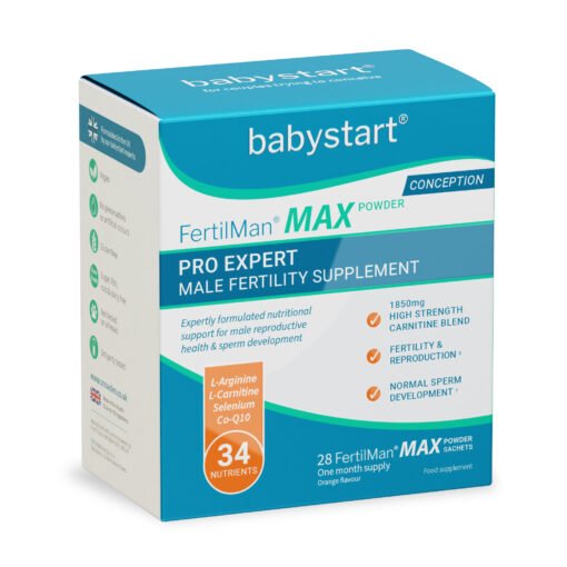 FertilMan MAX Pro Expert vruchtbaarheids supplement man 32 sachets